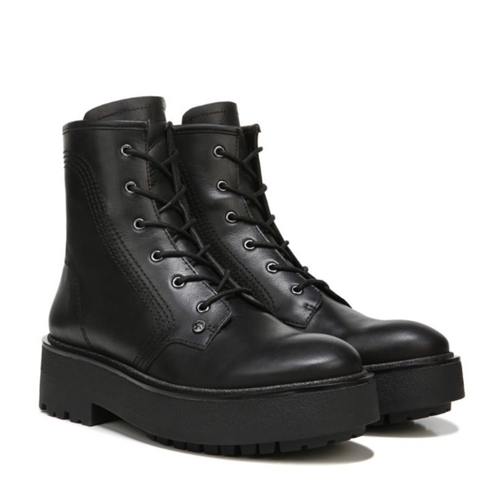 Franco Sarto Jeanine Mid Calf Leather Boot